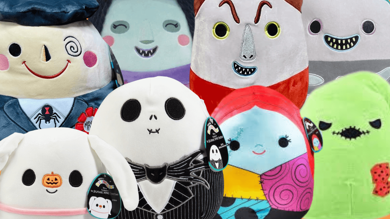 nightmare before christmas squishmallow full set