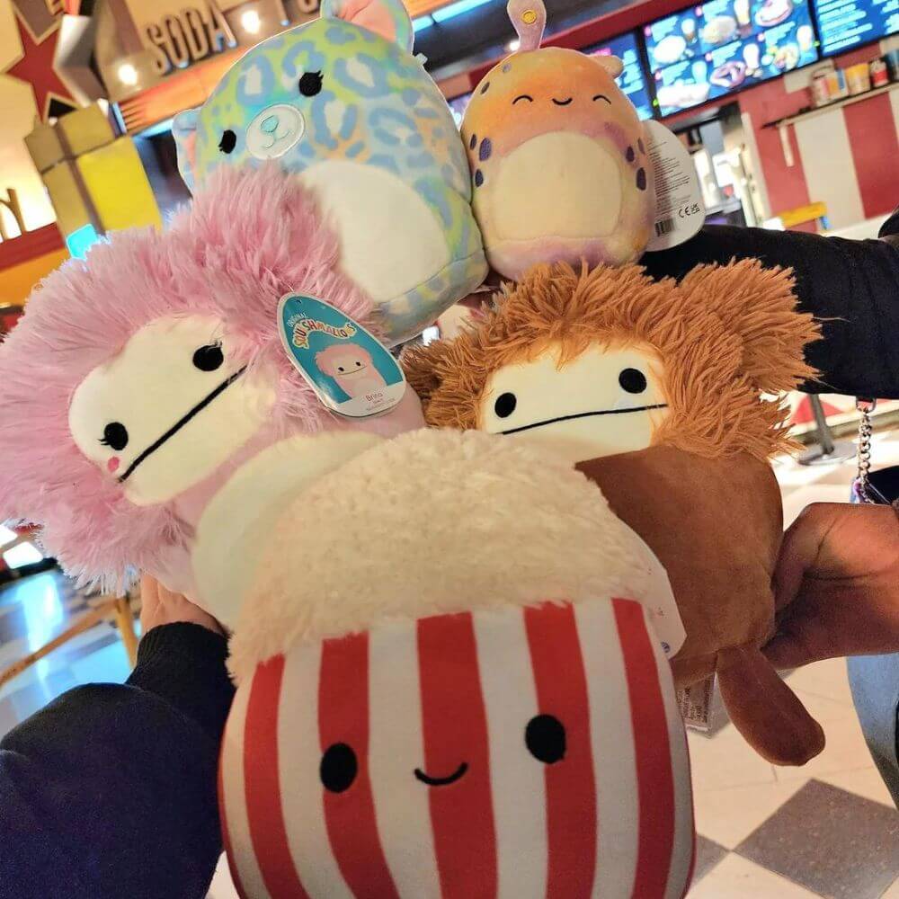 squishmallow characters at the movies