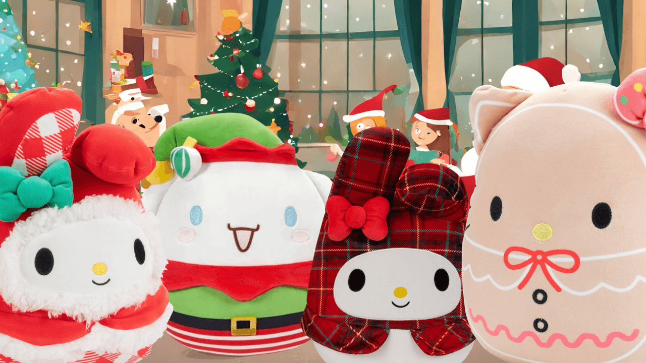 2023 Hello Kitty Christmas Squad at a party