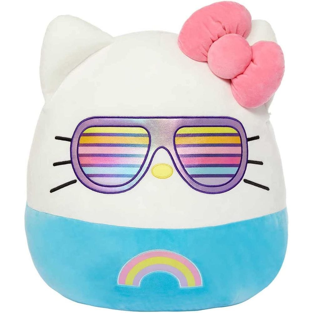 Hello Kitty Squishmallow Blue Rainbow Sunglasses