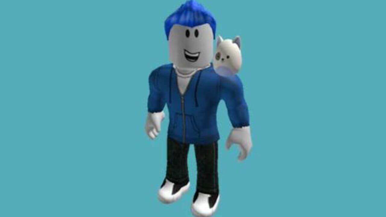 Image of Molinda as a Shoulder Pal on a Roblox character