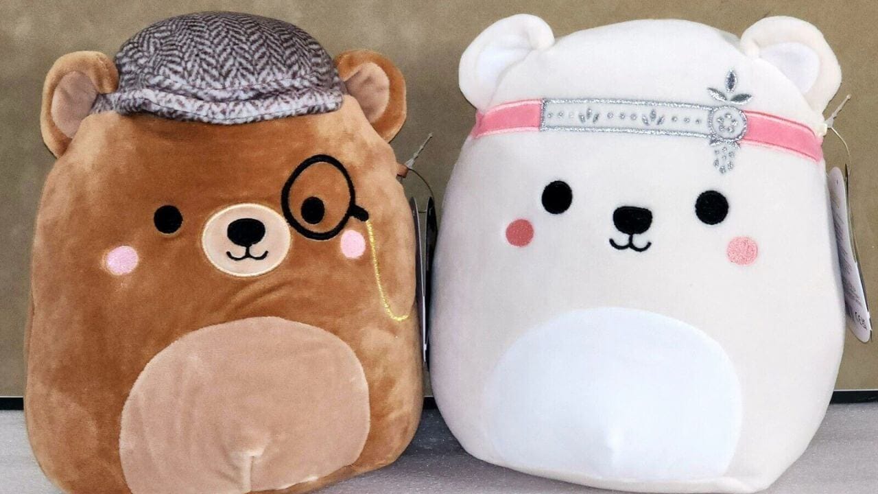 Omar and Brooke Bear Squishmallows