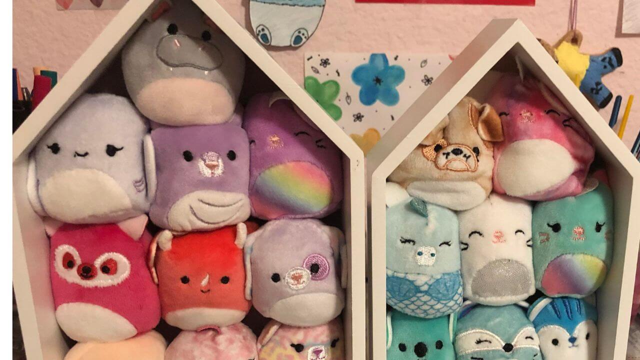Squishmallow Minis Displayed in Box