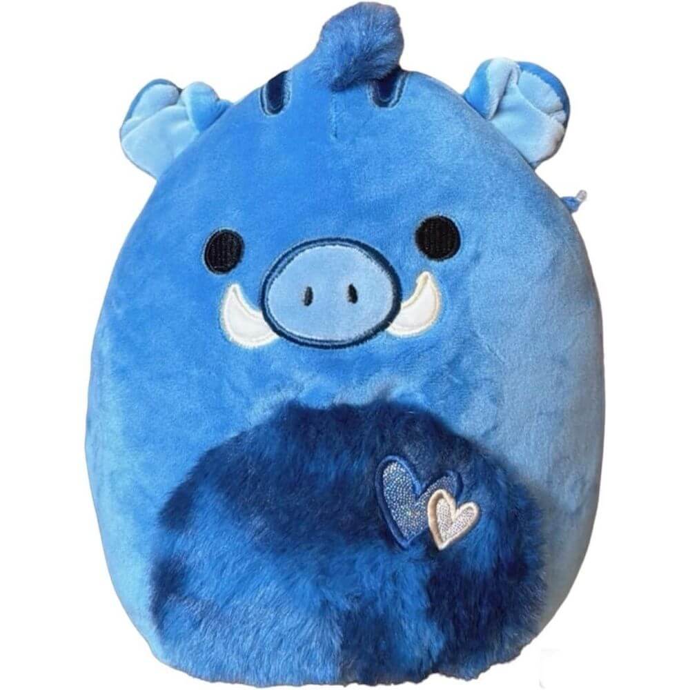 Berjon the Blue Warthog Valentine Squishmallow 2024