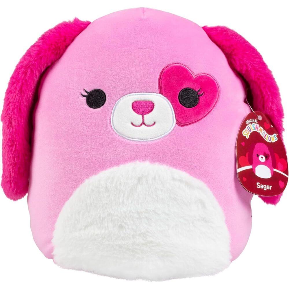 Sager the Puppy Dog Valentine Squishmallow 2024