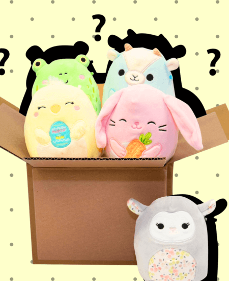 easter mystery squishmallow box