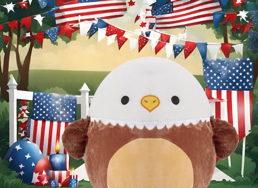Soaring With Edward Squishmallow: A Majestic Bald Eagle!