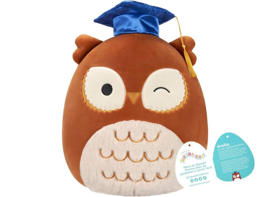 Arella the Owl in Graduation Cap