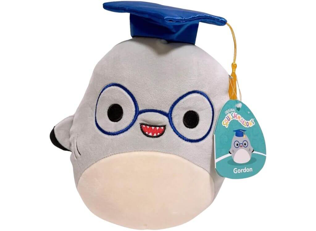 Gordon the Shark in Graduation Cap