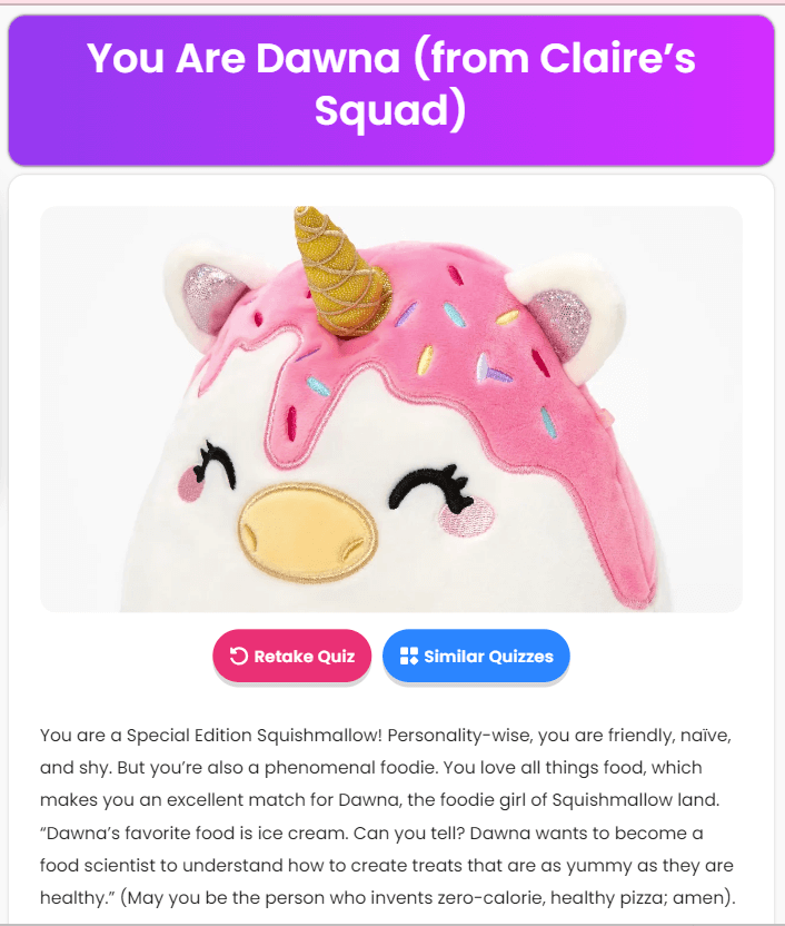 What Type of Squishmallow Are You? Dive Into the Quizzes!