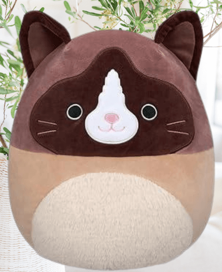 Woodward the Squishmallow Snowshoe Cat Plush: Must-Have!