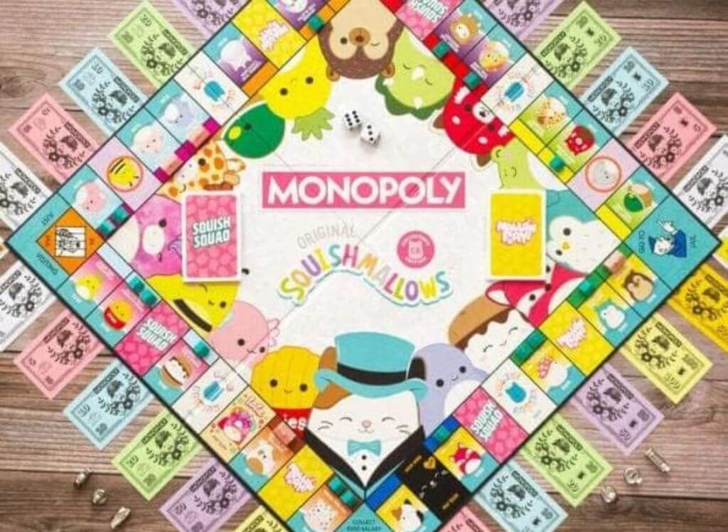 Collector's Squishmallow Monopoly Game! A Squishy Twist!
