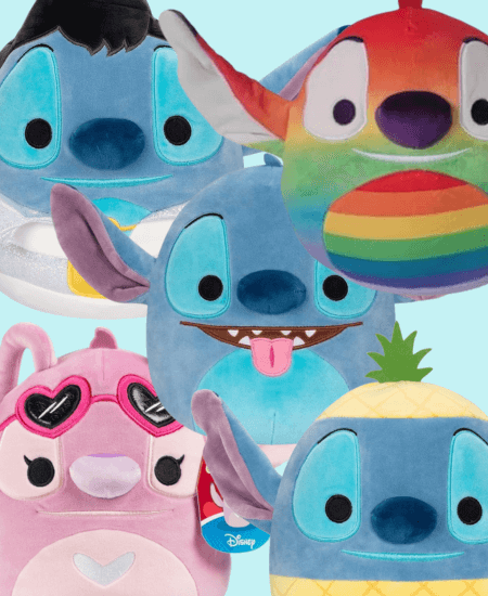 Stitch Squishmallow Character Designs