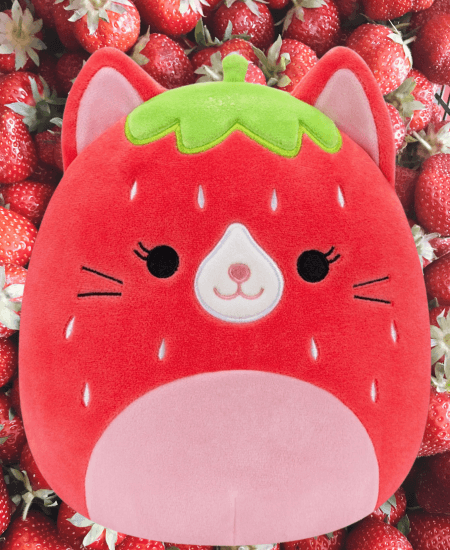 Olma the Strawberry Cat Squishmallow 2023