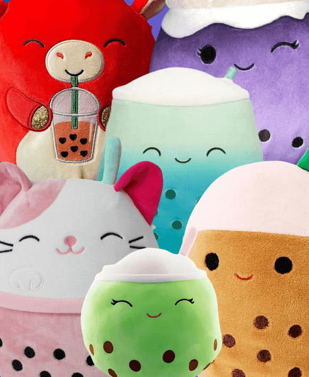 Collection of Boba Tea Squishmallows