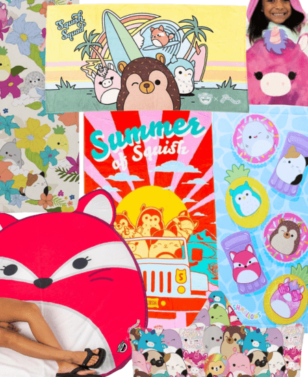 Squishmallow Beach Towels, Hoodies, and Blankets